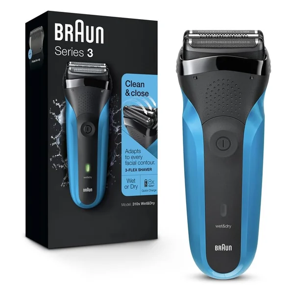 Braun Barbeador Elétrico Series 3 310s Wet & Dry