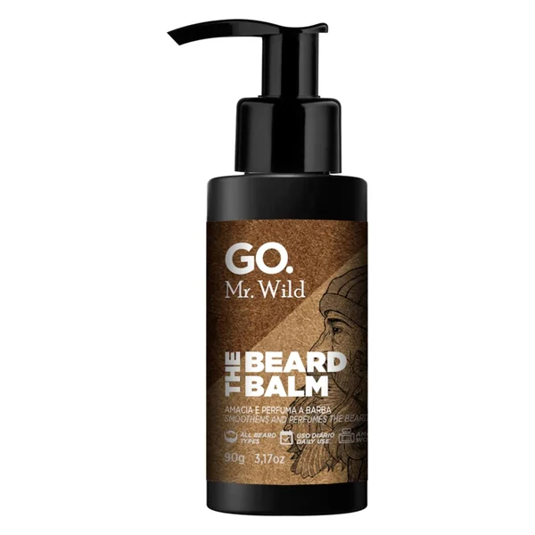 Balm de Barba GO. Man Mr Wild Vegano 90 g