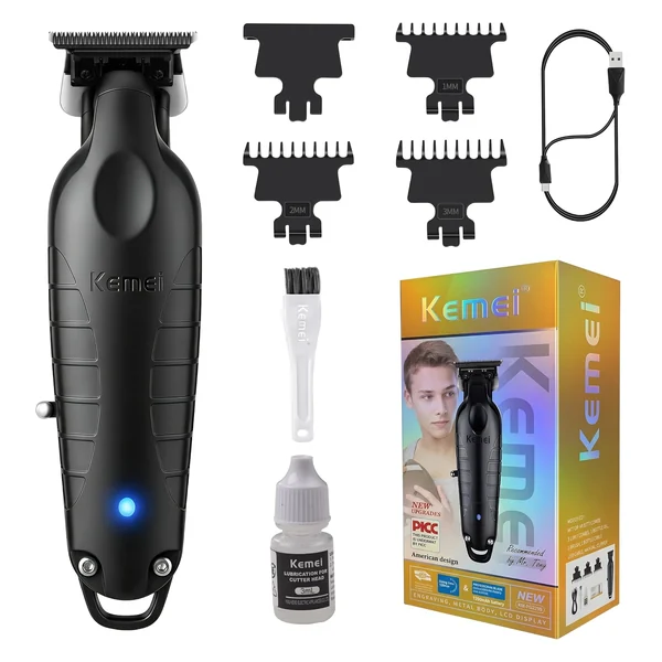 Kemei Aparador Profissional PG2299 com Lâmina T