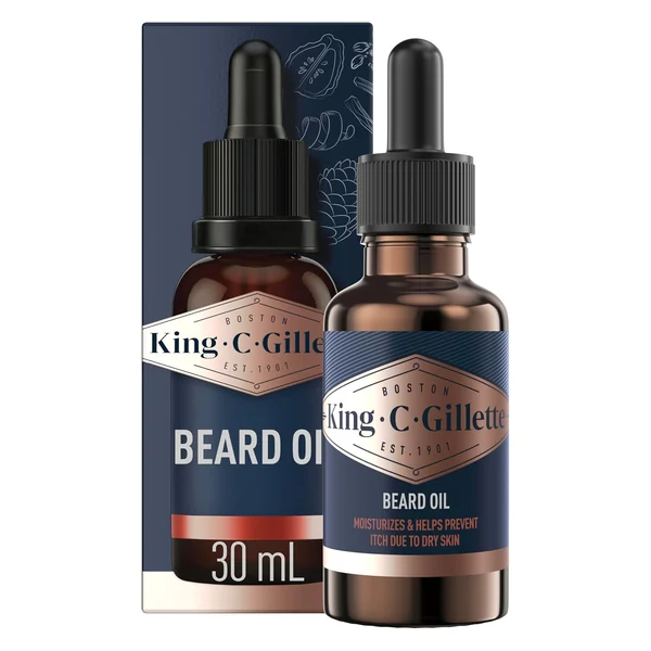 King C. Gillette Óleo de Barba Masculino