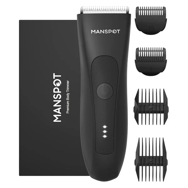 Aparador de Pelos Masculino Elétrico MANSPOT HC-W003A