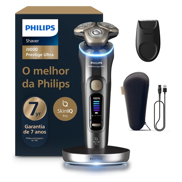 Philips Barbeador Elétrico Shaver i9000 Prestige Ultra XP9402/11