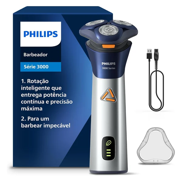Philips Barbeador Elétrico Shaver Série 3000 S3881/00